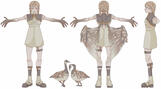 SCHOOL ASSIGNMENT: Concept Art I did for a 3D model.