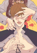 FANART of Chainsawman’s Denji and Makima.