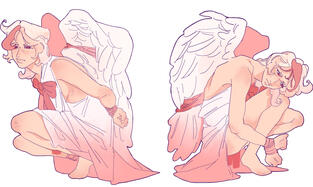 PERSONAL WORK: Fanart of Pavlova Cookie from Cookie Run: Kingdom