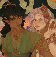 VALENTINE: Original Characters of my friend @arcpierro on X.