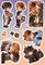 STICKERS (2021): Genshin Impact sticker sheet featuring the characters Zhongli and Childe I made for the zine @ResonantZine on X.