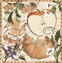 Original Merchandise [60x60 Silk Scarf] for my short animation, [rhododendron]